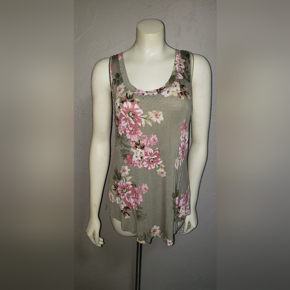 Maurice Green Floral 24/7 Tank Top